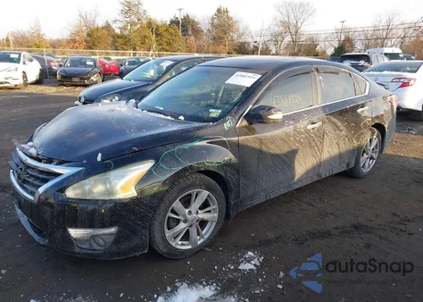 2014 Nissan Altima 2.5 Sl из США, поврежденный, VIN 1N4AL3AP7EC135383